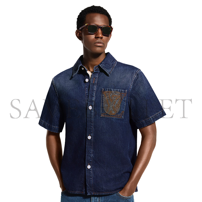 L0vis Vvtt0n SHORT-SLEEVED De*1m SHIRT 1AK6F7